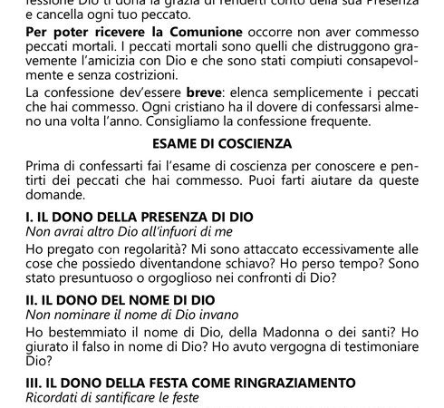 Come confessarsi