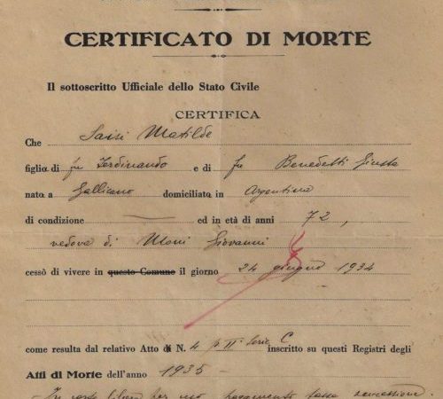 Come ottenere il certificato di morte in Italia
